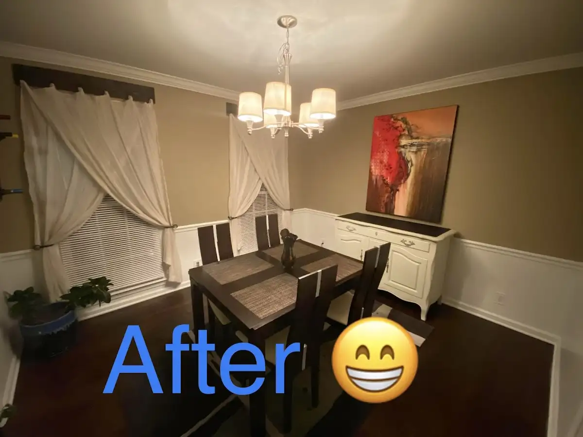 Professional dining room restoration after water damage in Chaska